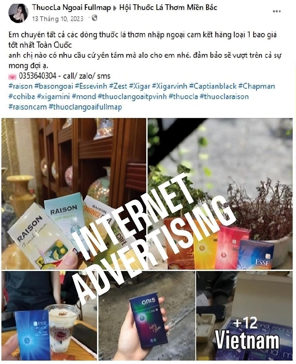 Internet advertising in Vietnam